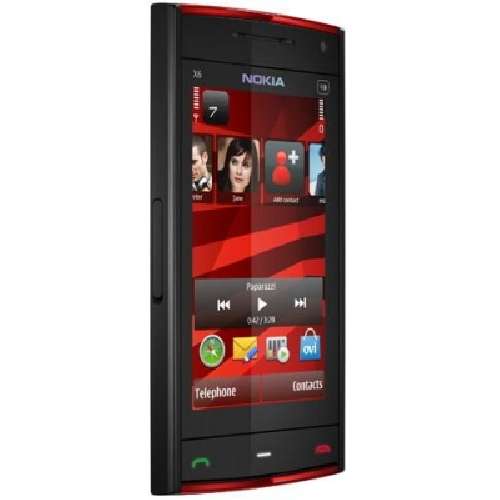 Nokia X6 32GB schwarz rot