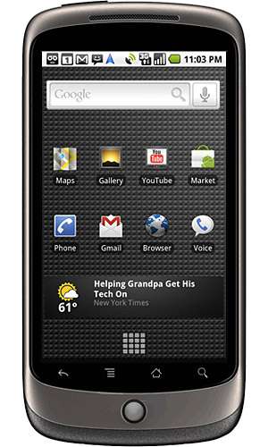 HTC Google Nexus One grau schwarz