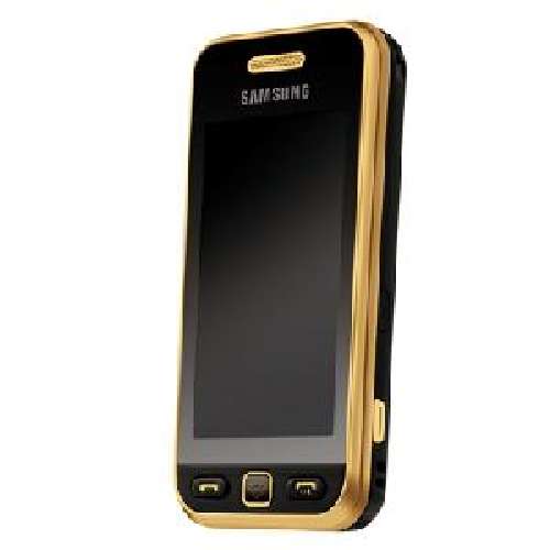 Samsung Star S5230 schwarz gold