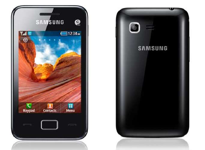 Samsung Star III S5220 modern black