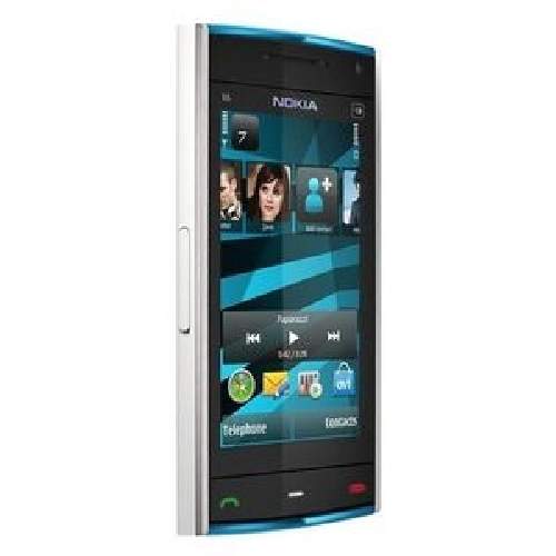 Nokia X6 32GB weiß blau