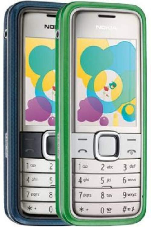 Nokia 7310 Supernova blau grün 