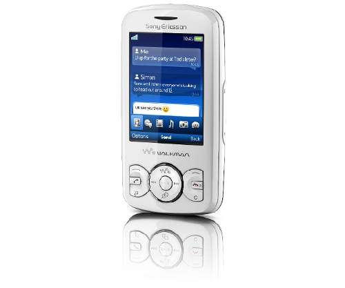 Sony Ericsson W100i Spiro schwarz
