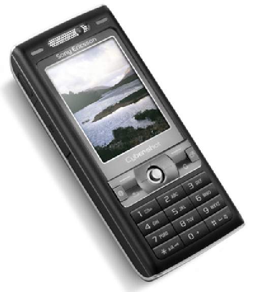 Sony Ericsson K800i velvet black