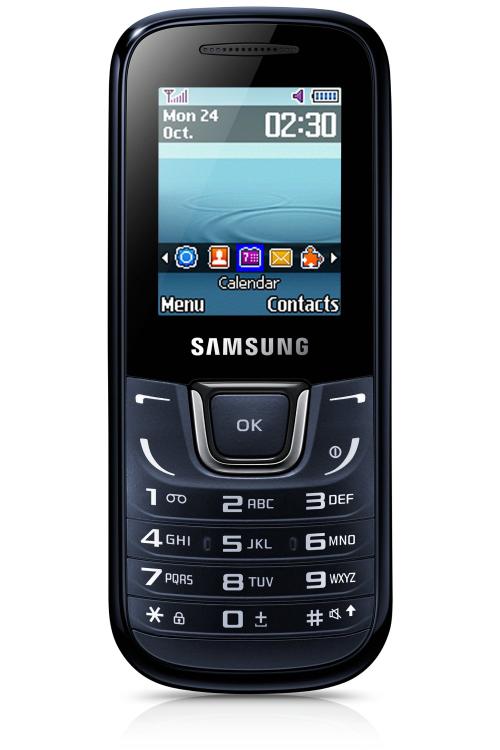 Samsung GT-E1280 blau schwarz