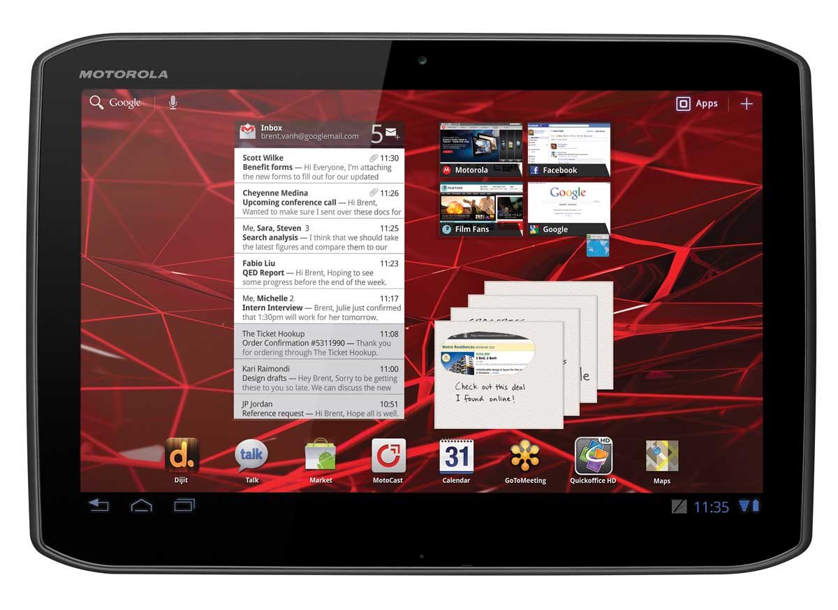 _Xoom Tablet schwarz silber 32GB 3G