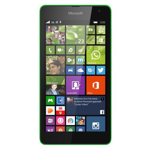 Microsoft Lumia 535 grün